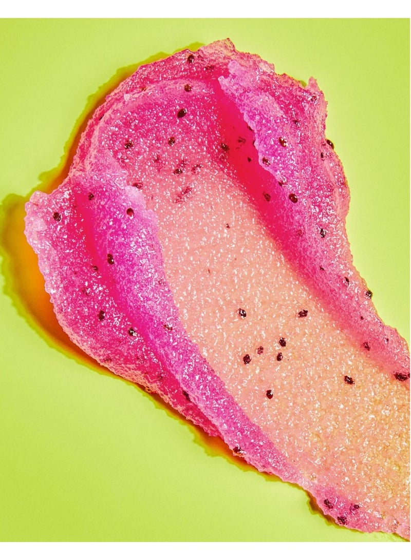 تري هت مقشر سكر الشيا بنكهة فاكهة التنين 510 جرام (18 أونصة) مقشر للجسم بزبدة الشيا، مغذي للبشرة وناعمها بعمق - Image 4